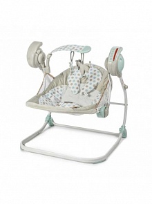 Электрокачели Baby Care Flotter с адаптером, цвет – Кремовый/Cream (Baby Care, S801_Cream)